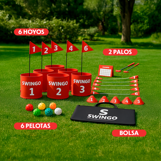 Juego Swingo Golf 6 Hoyos
